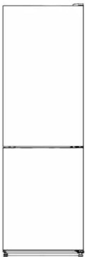 Infiniton RCM-324X - COMBI REFRIGERATOR - 1