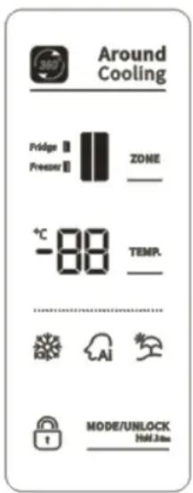 Infiniton AMR-529A - Controlar a temperatura - 1