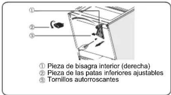 Infiniton FG-228N - Tapa de la bisagra izquierda - 13