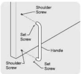 KELVINATOR MRTG23V7RW - to remove Handles - 1
