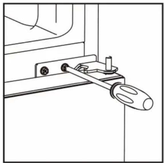 Seiki SC-268AU8TM - REVERSING THE DOOR (Cont.) - 2