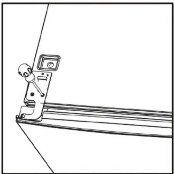 Seiki SC-268AU8TM - REVERSING THE DOOR (Cont.) - 3