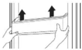 LG GRM-852DHLL - Removing the Fridge/Freezer Door Basket - 1