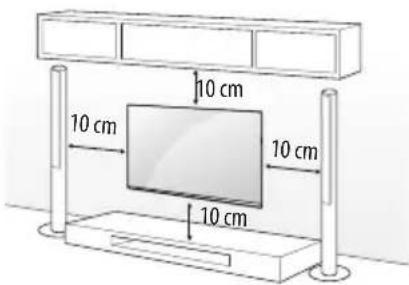 LG 75UJ675Y - Mounting on a wall - 1