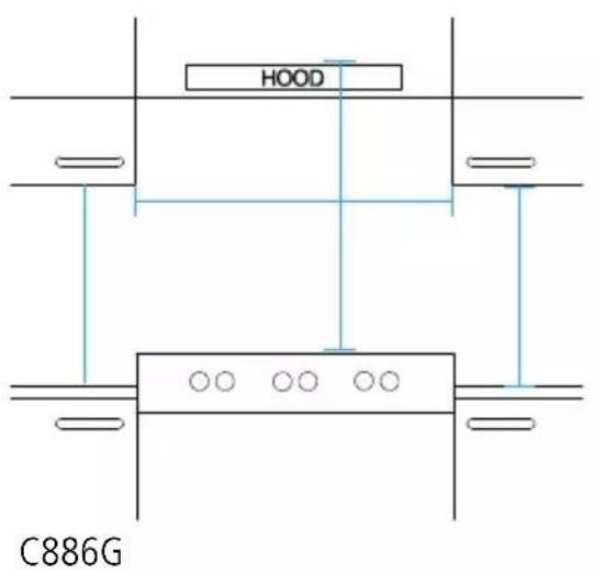 Caple C886G - The following requirements must be observed: - 1