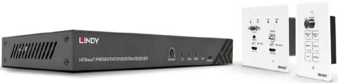 Lindy 38288 - HDBaseT Presentation System with Control Keypad - 1