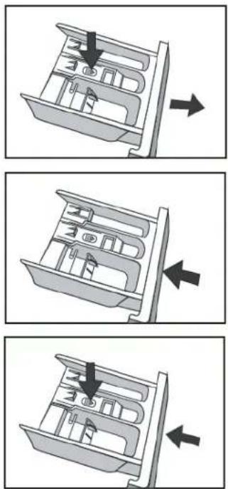 Esatto EFLW1000 - CLEANING THE DETERGENT DRAWER - 1
