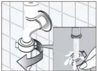 Esatto EFLW1000 - CLEANING THE INLET FILTER - 1