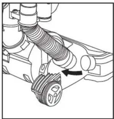 Mechanical assembly diagram showing a gear and shaft assembly with no visible text or symbols