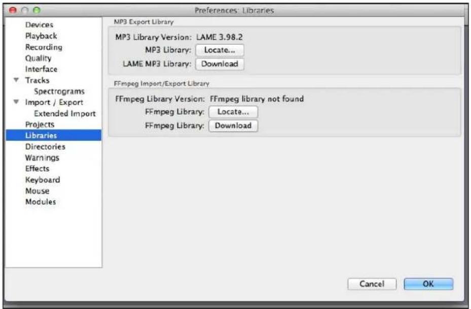 Victrola ITUT-5000 - AUDACITY PREFERENCES SETTINGS - 6
