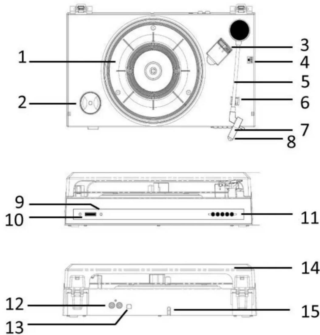 Victrola ITUT-5000 - Installing a new stylus - 3