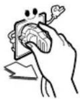 LG S-204UTJ - Pull out the power plug not by grasping the cord but the plug of its end. - 1