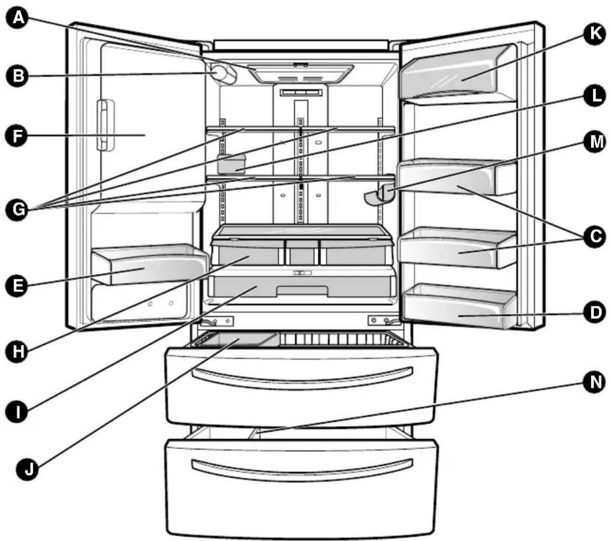 LG S-204UTJ - Do not put any living animal in the refrigerator. - 2