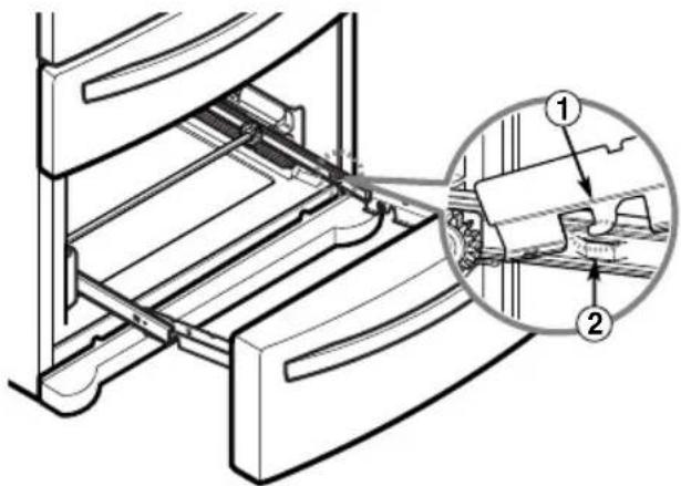 LG S-204UTJ - ▶ Bottom drawer - 2