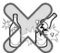 LG S-204UTJ - Do not put bottle in the freezer. - 1