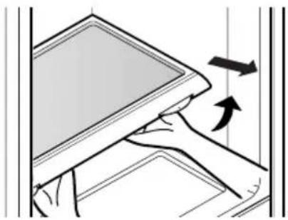 LG S-204UTJ - To remove the glass - 1