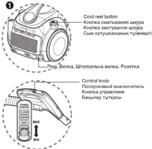 LG VC83101UHAQ - Калай пайдалану керек Шансорғышты баскару - 1