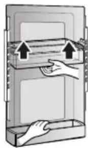 LG GRD-254PL - Door-In-Door Shelf Disassembly (Applicable to some models only) - 5