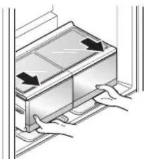 LG GRD-254PL - How to disassemble vegetable box - 2