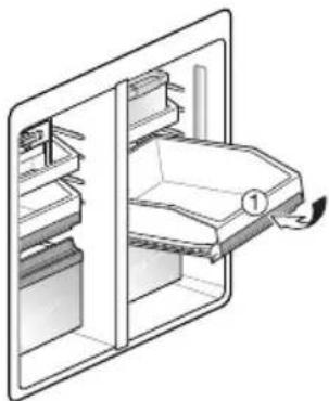 LG GRD-254PL - Refitting the Freezer Drawer - 1