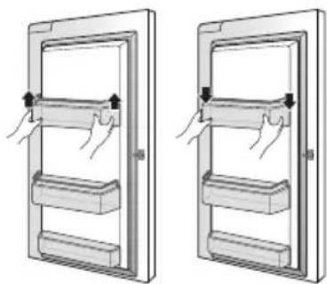 LG GRD-254PL - Door-In-Door Shelf Disassembly (Applicable to some models only) - 6
