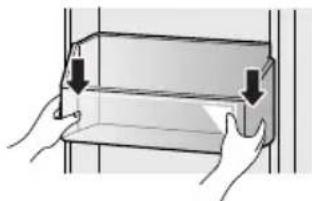 LG GRD-254PL - Freezer/Fridge basket - 2