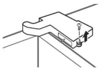 LG GRD-254PL - How to Remove the Refrigerator Door (TURN OFF THE MAIN POWER. Same procedure for left and right doors) - 1
