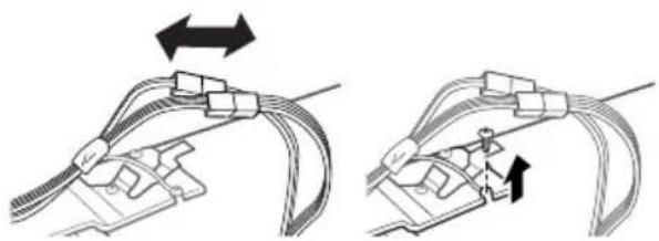 LG GRD-254PL - How to Remove the Refrigerator Door (TURN OFF THE MAIN POWER. Same procedure for left and right doors) - 2