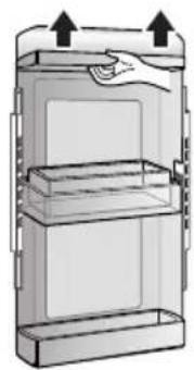 LG GRD-254PL - Door-In-Door Shelf Disassembly (Applicable to some models only) - 2