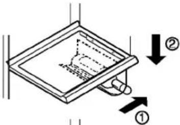 LG GR-P217BBB - In case of separating the wine holder : - 1