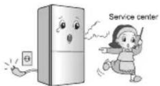 LG GR-B449SLQZ - Make sure of grounding. - 15