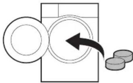 LG F-12085V2W - Adding Detergent Tablet - 1