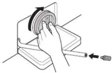 LG WDK2105TPHC - Cleaning the Drain Pump Filter - 4