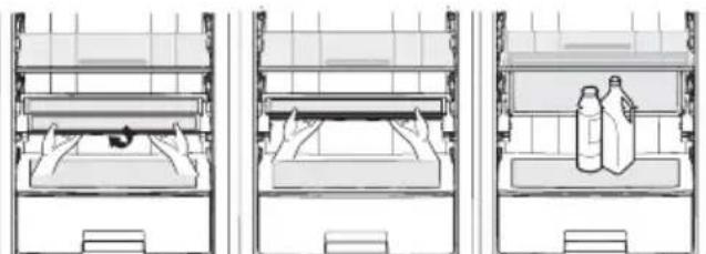 LG GW-B469BMFZ - Folding glass shelf - 2