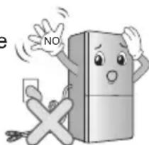LG GC-B419PLCK - Do not extend or modify the length of the power plug. - 1