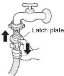 LG T1993EFHK5 - Connecting One Touch Type Hose to Tap Without Thread - 4