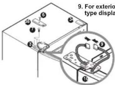 LG GA-B359PLQ - How to Reverse the Door - 8