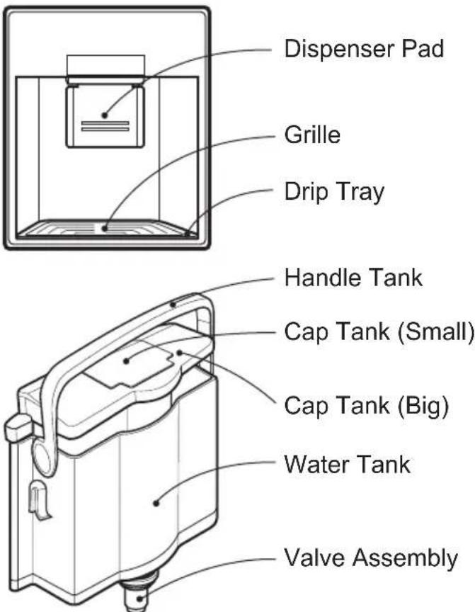 LG GA-B359PLQ - Water Dispenser - 1