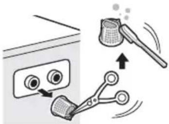 LG T1966NEFT0 - Cleaning the Water Inlet Filter - 2