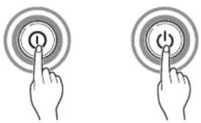 LG T1966NEFT0 - Turn on the washing machine. - 1