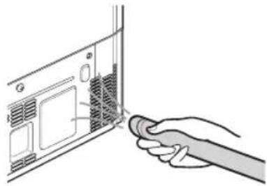 LG S640S12A - Cleaning the Condenser Cover - 1