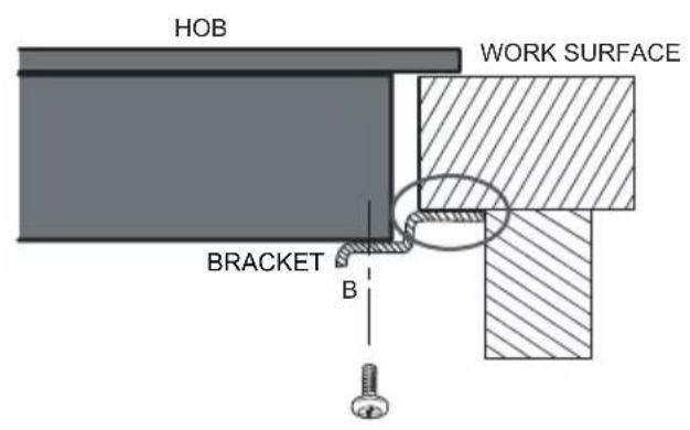 Caple C816C - BEFORE LOCATING THE FIXING BRACKETS - 2