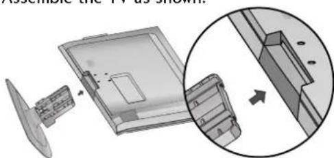 LG 37LG515H - STAND INSTALLATION - 3