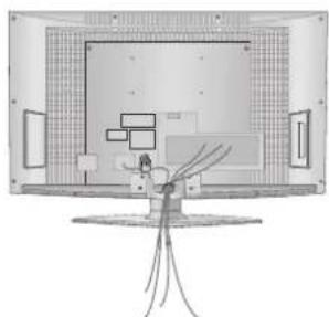 LG 37LG515H - How to remove the CABLE MANAGEMENT - 5