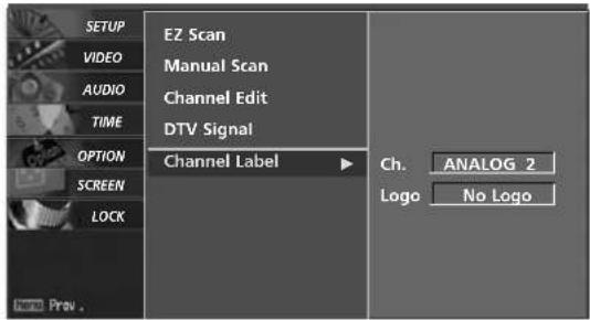 LG 37LG515H - CHANNEL LABEL - 2