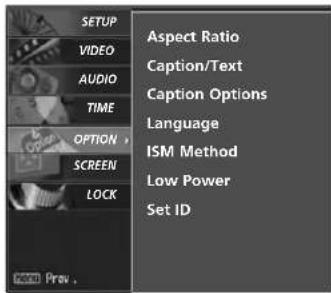 LG 37LG515H - CAPTION OPTIONS - 1
