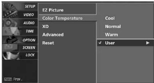 LG 37LG515H - Color Tone - User Mode - 2