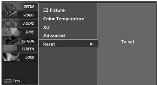 LG 37LG515H - PICTURE RESET - 2