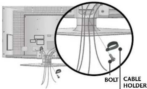 LG 37LG515H - How to remove the CABLE MANAGEMENT - 4