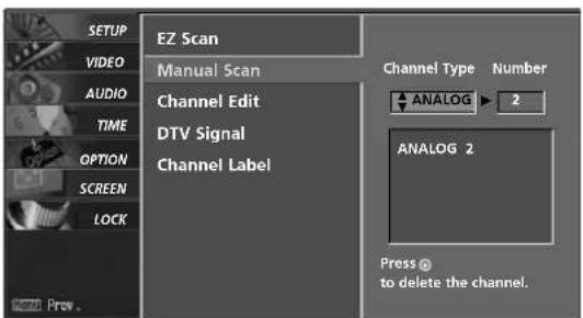 LG 32LG515H - Add/Delete Channel (Manual Scan) - 3